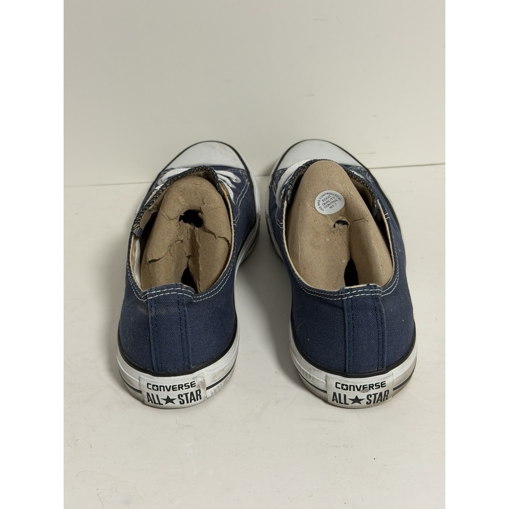 Converse Chuck Taylor All Star Low sneakers, Navy, Men's 9/Womens 11 - Picture 4 of 7